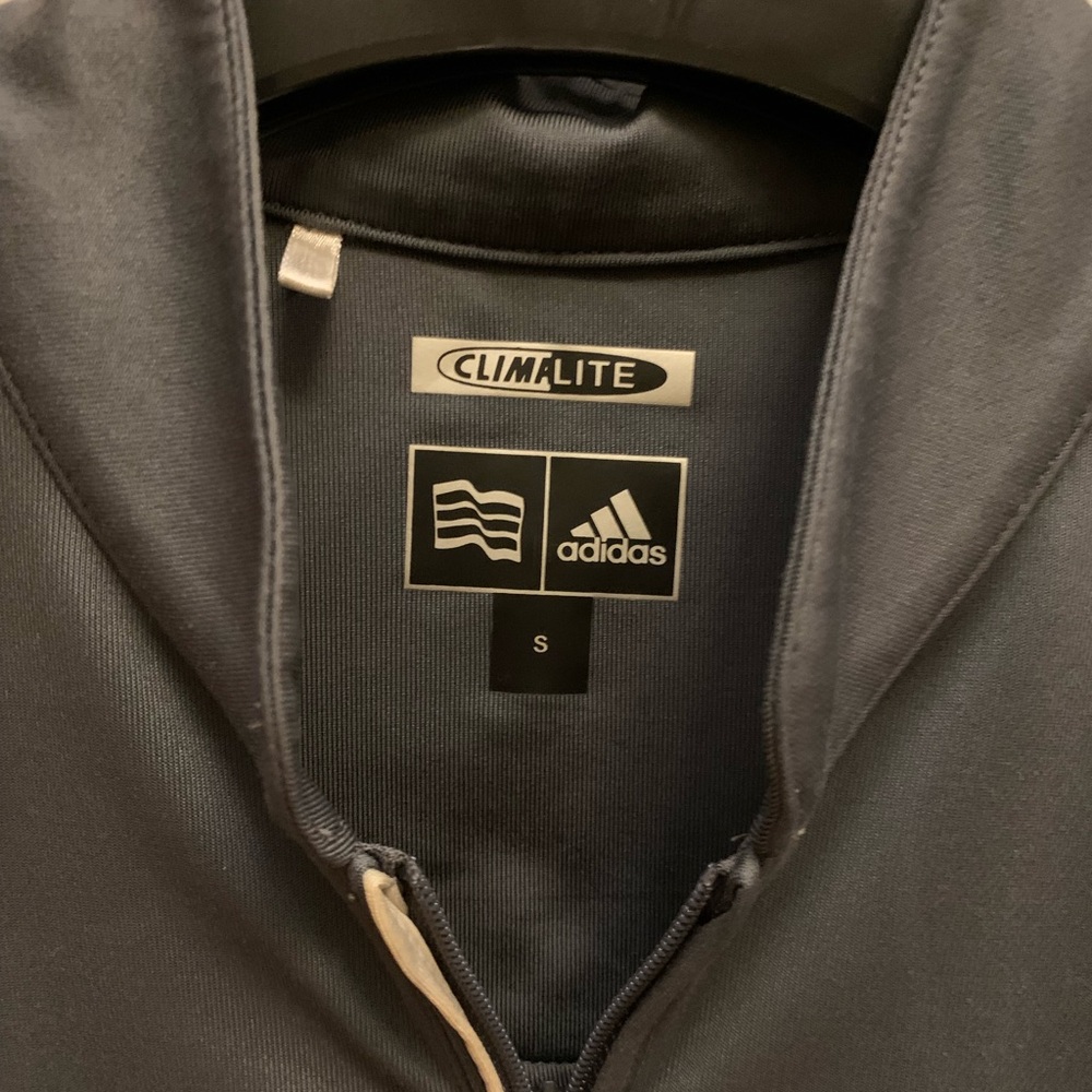 Adidas Grey Track Jacket - Picture 2 of 4
